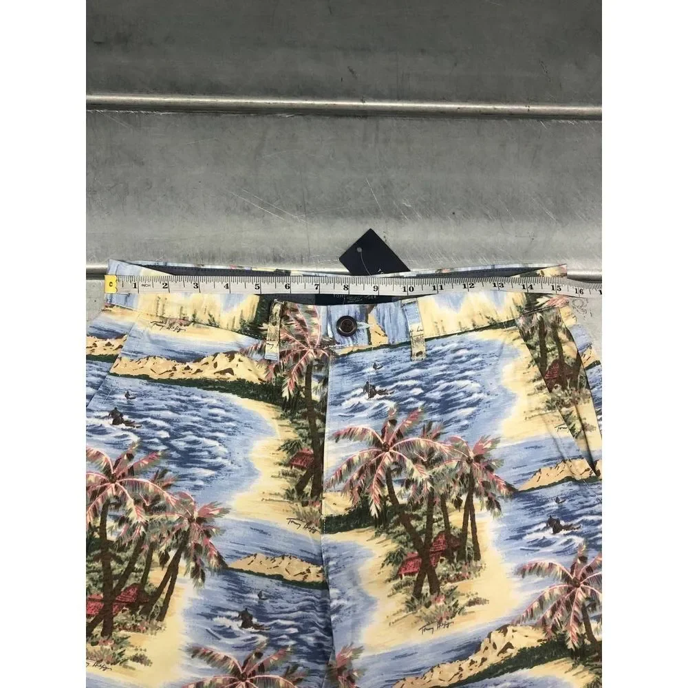Tommy‎ Bahama Chino Shorts Mens Size 30 Palm Trees Beach AOP